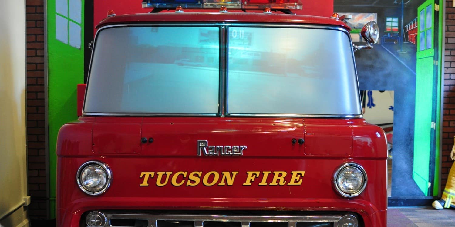 fire truck Childrens Museum Tucson | 20 Things To Do With A Baby or Toddler in Tucson
