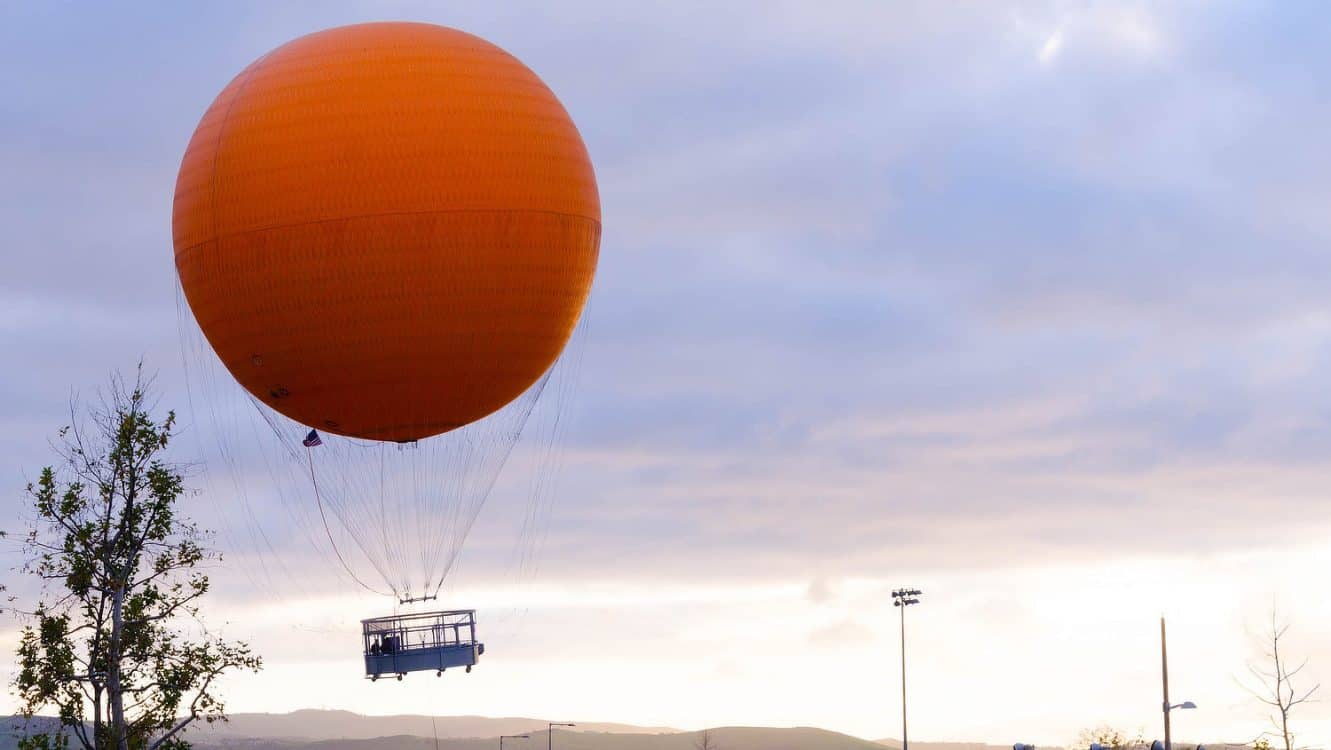 hot air balloon Orange County Great Park Irvine