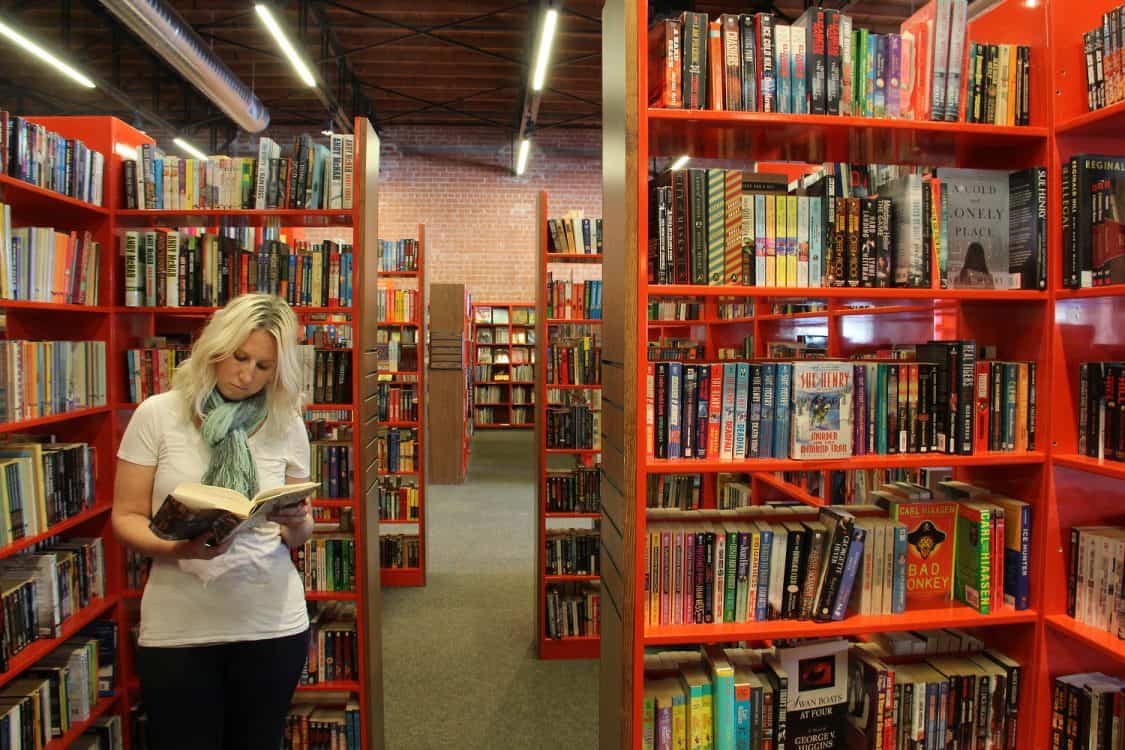 reading woman bookstore tucson midtown