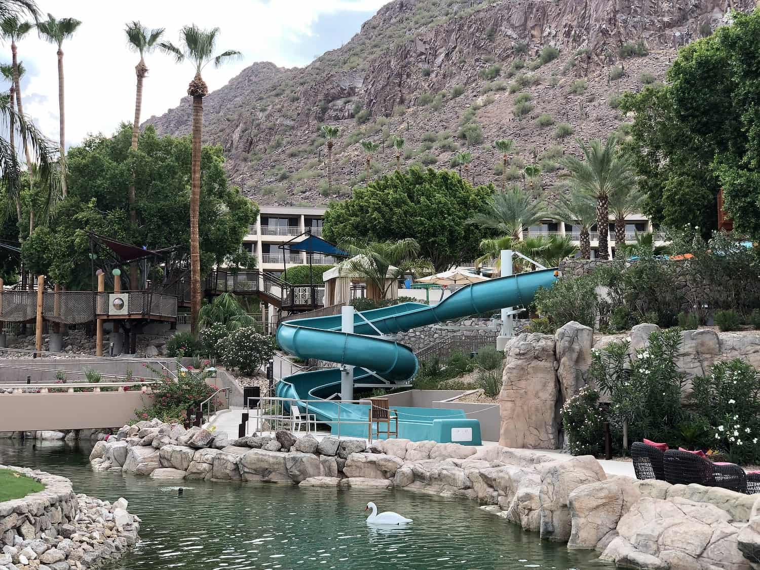waterslide Phoenician Scottsdale Resort