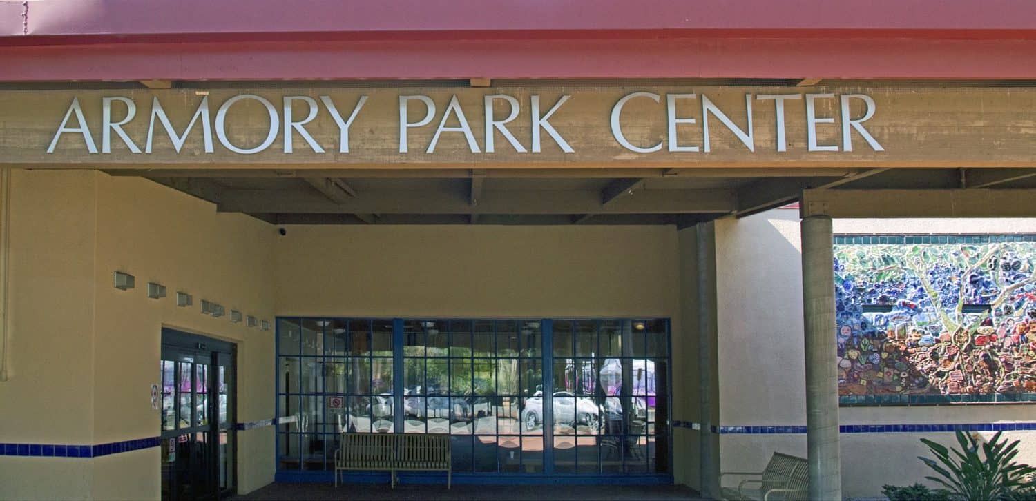 Armory Park Center entrance | Park Profile: Armory Park