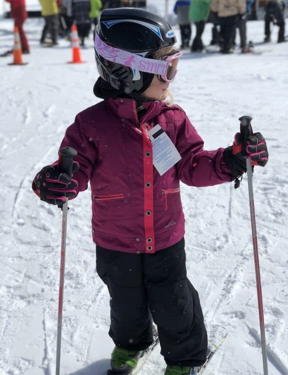 6 year old skiing child Arizona Snowbowl | Ultimate Guide to Arizona Snowbowl