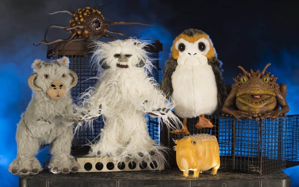 Stars Wars Land creatures stuffed animals Disneyland | Star Wars Land Will Open at Disneyland on May 31