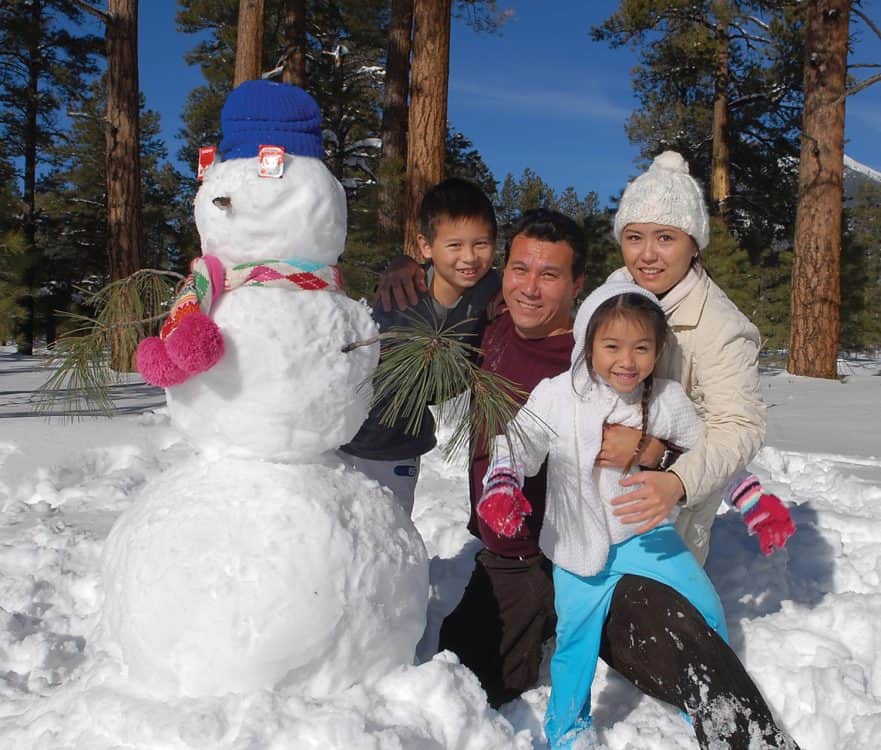 snowman snowplay Flagstaff Arizona 1 | Road Trip Guide: Tucson to Flagstaff