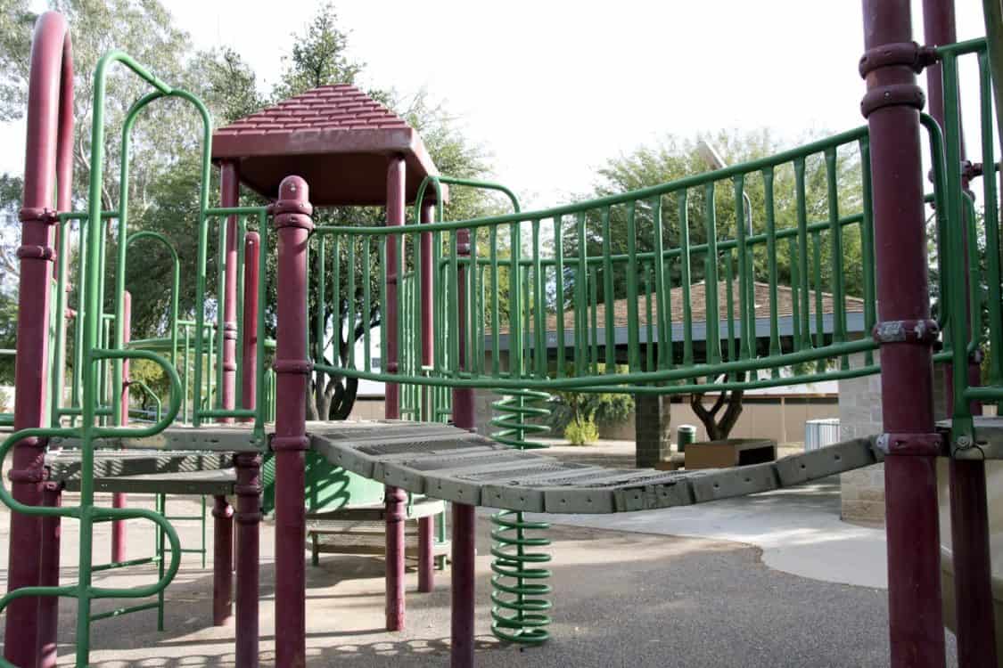 bridge playground Balboa Heights Park | Park Profile: Balboa Heights Park