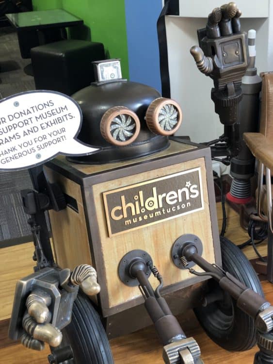 greetings robot Childrens Museum Tucson | Children's Museum Tucson - Attraction Guide