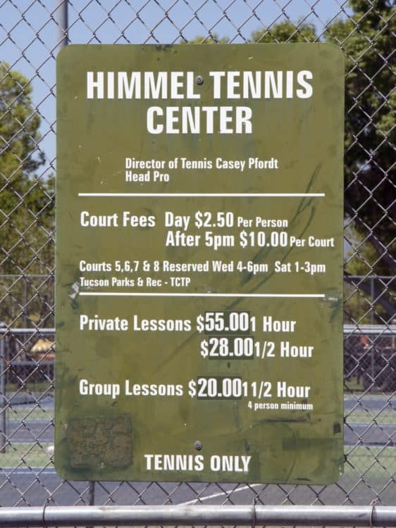 Himmel Park Tennis Center | Park Profile: Himmel Park