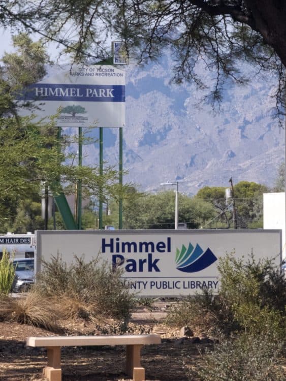 Himmel Park mountain view Tucson | Park Profile: Himmel Park