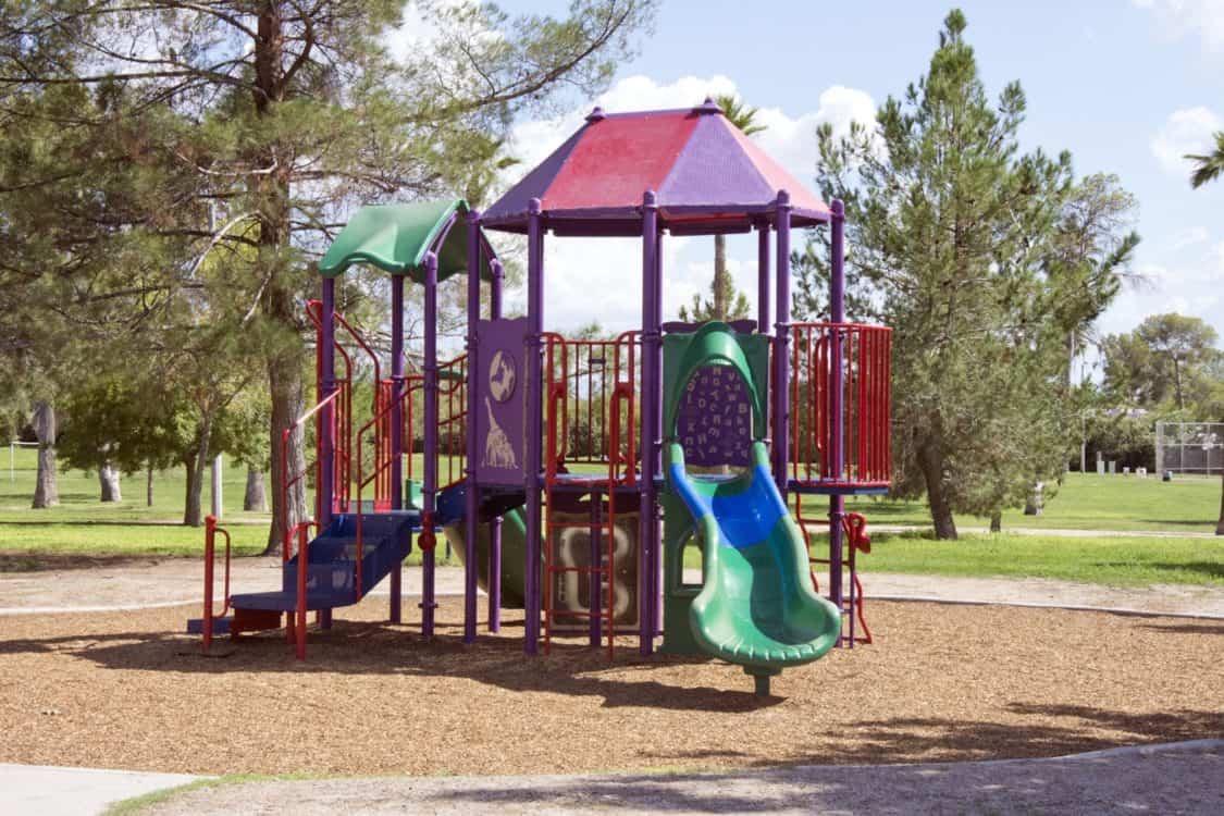 colorful playground Himmel Park Tucson | Park Profile: Himmel Park