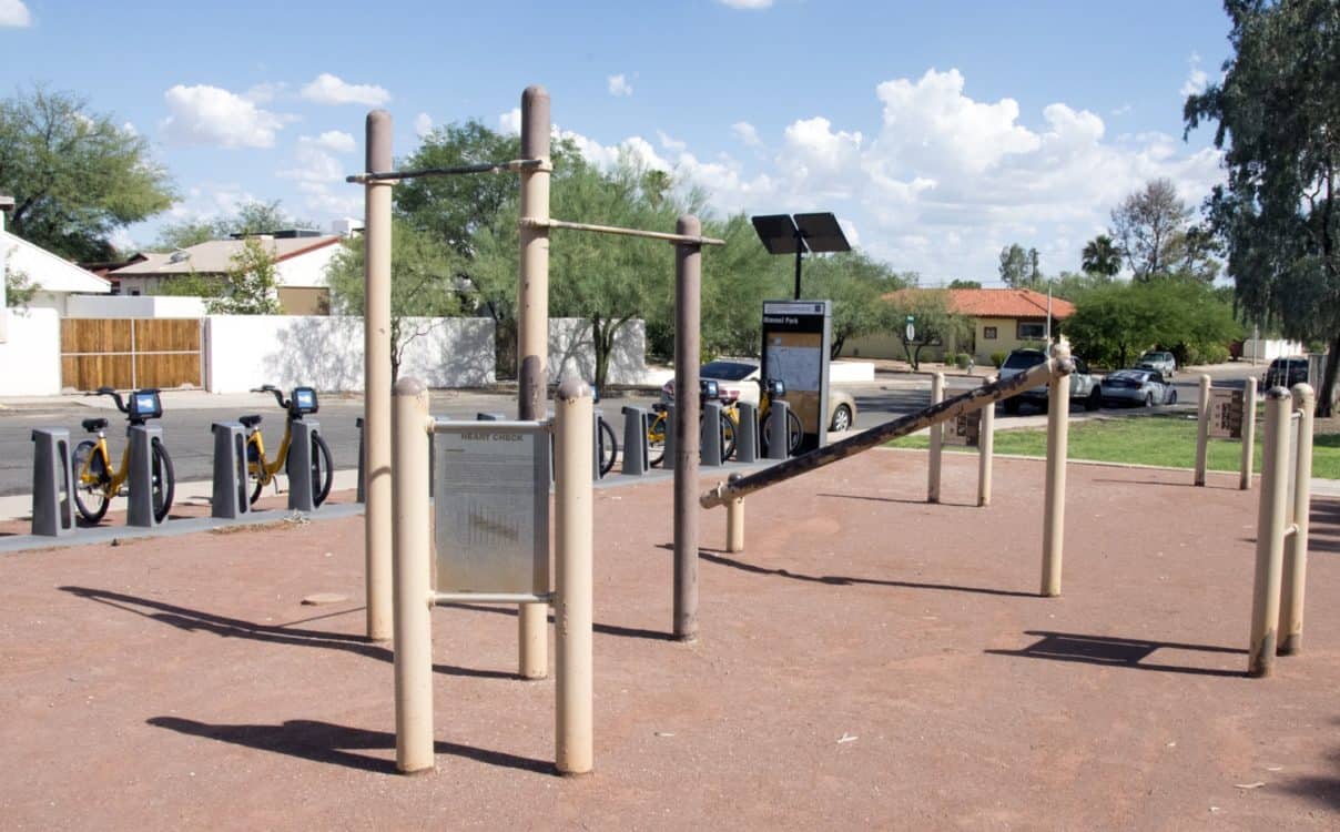 exercise station Himmel Park Tucson | Park Profile: Himmel Park