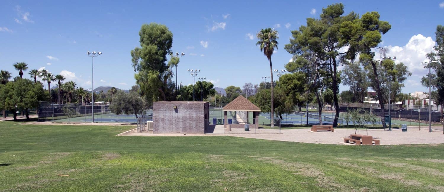 tennis courts Himmel Park Tucson | Park Profile: Himmel Park