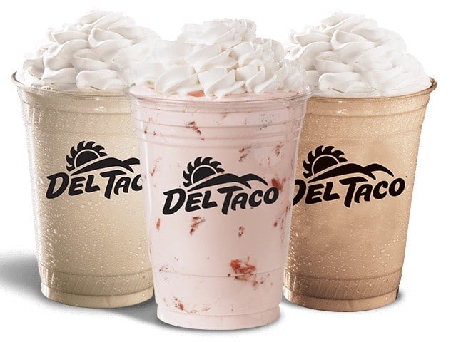 Del Taco Premium Milkshakes | Birthday Freebies in Tucson