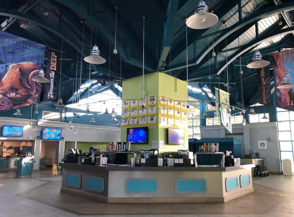 Explorers Cafe fast casual dining SeaWorld San Diego