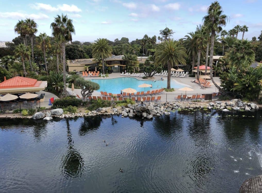 Paradise Point Resort swimming property San Diego