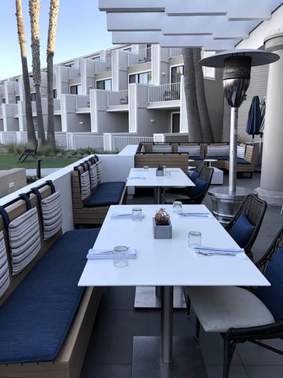 Coronado Island Marriott Resort ALBACA seating