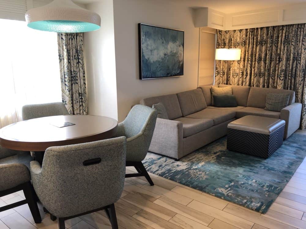 Coronado Island Marriott Resort newly remodeled suite