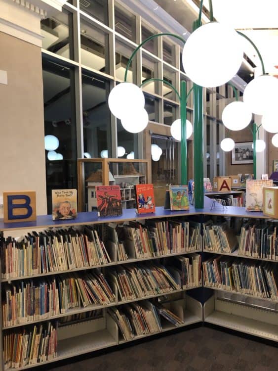 childrens area Coronado Library