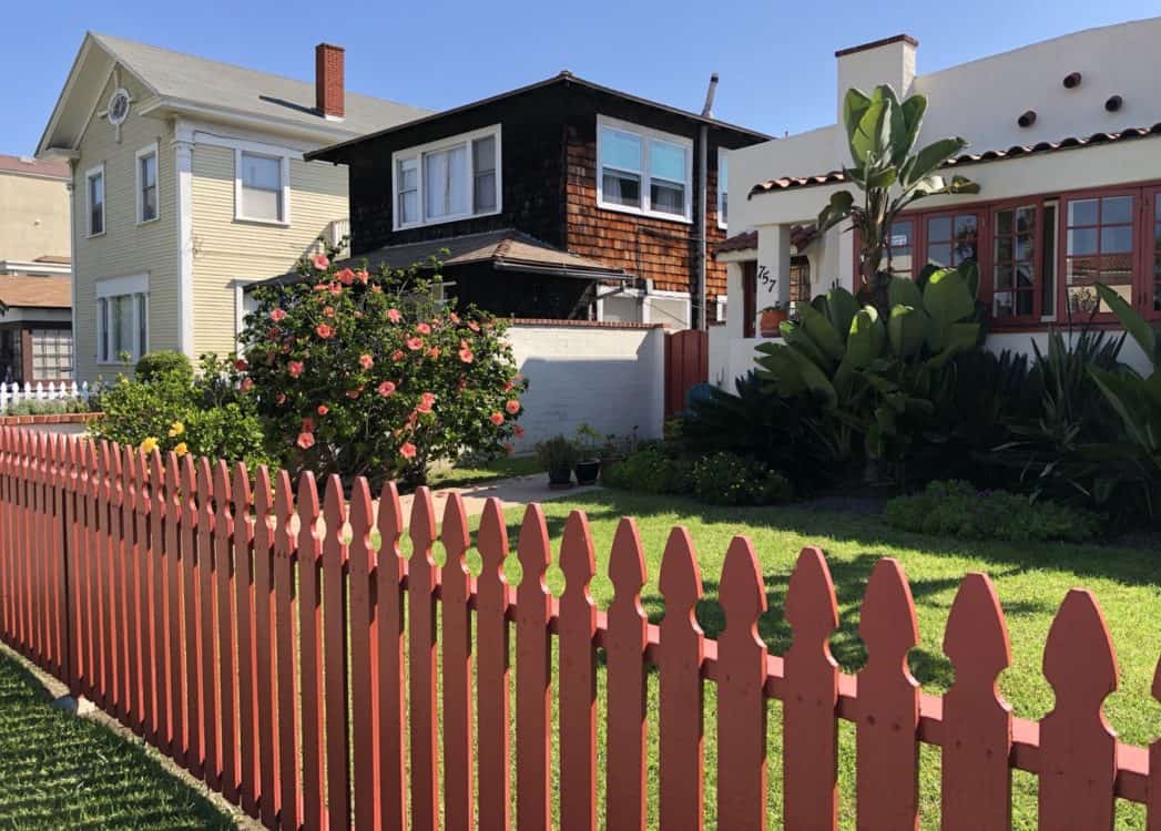 homes neighborhood Coronado Island