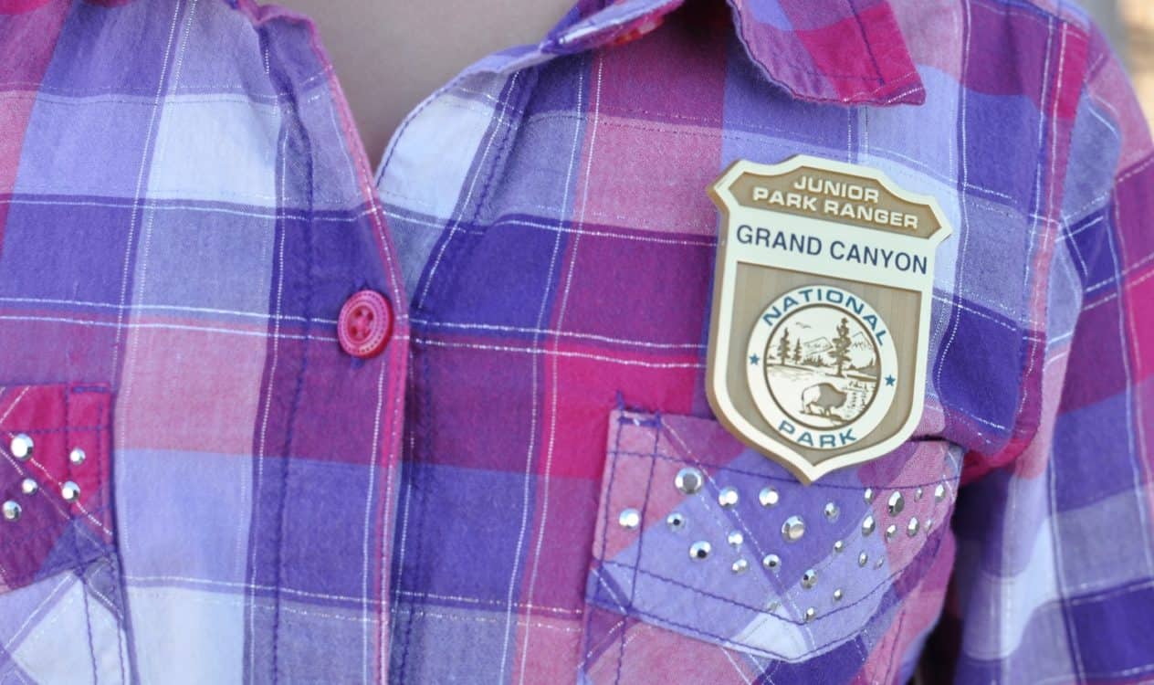 Junior Park Ranger Badge Grand Canyon National Park Arizona | ROAD TRIP: Grand Canyon Railway