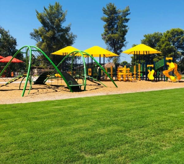 Green Grass Playground Reid Park Tucson | Park Profile: Gene C. Reid Park