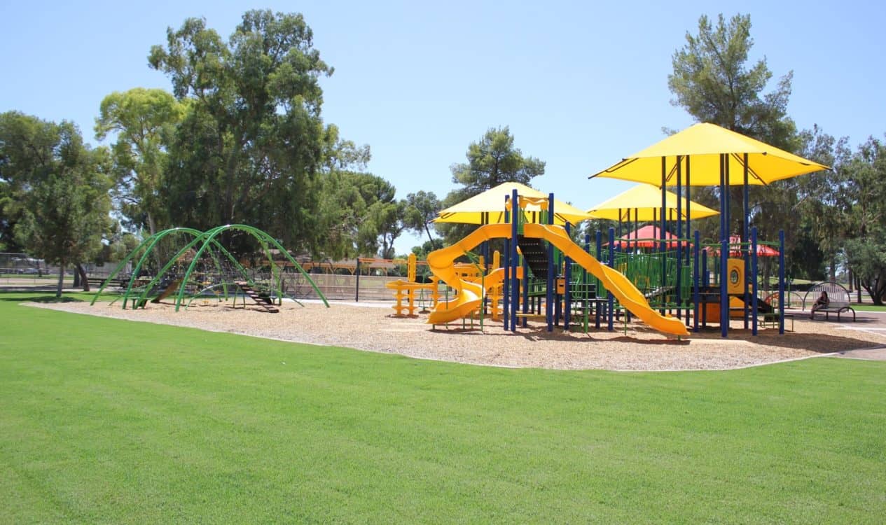 Playground Slides Grass Reid Park Tucson | Park Profile: Gene C. Reid Park