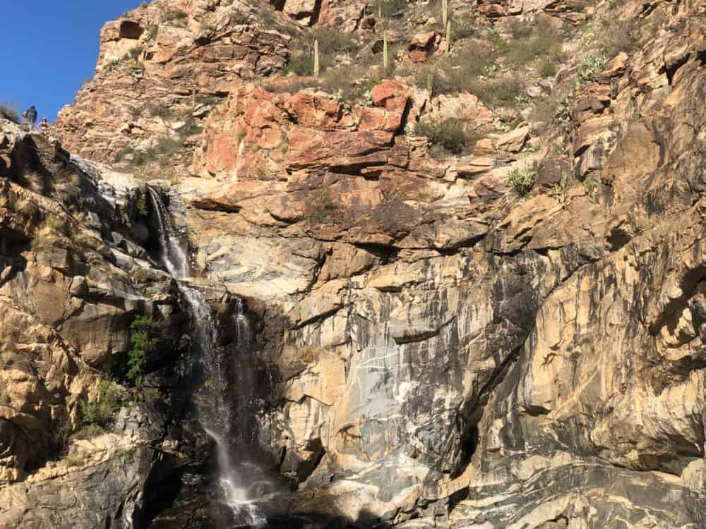 Waterfall April Tanque Verde Falls Tucson | Tanque Verde Falls: A Hiking Guide