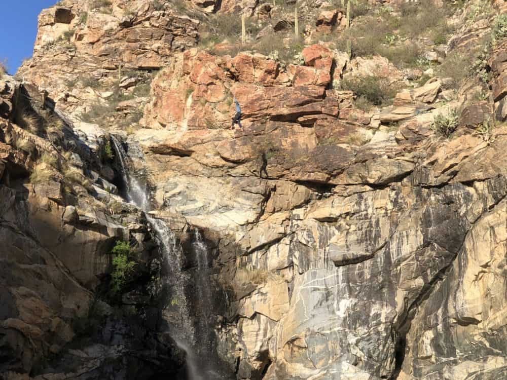 Waterfall Tanque Verde Falls Tucson | Tanque Verde Falls: A Hiking Guide