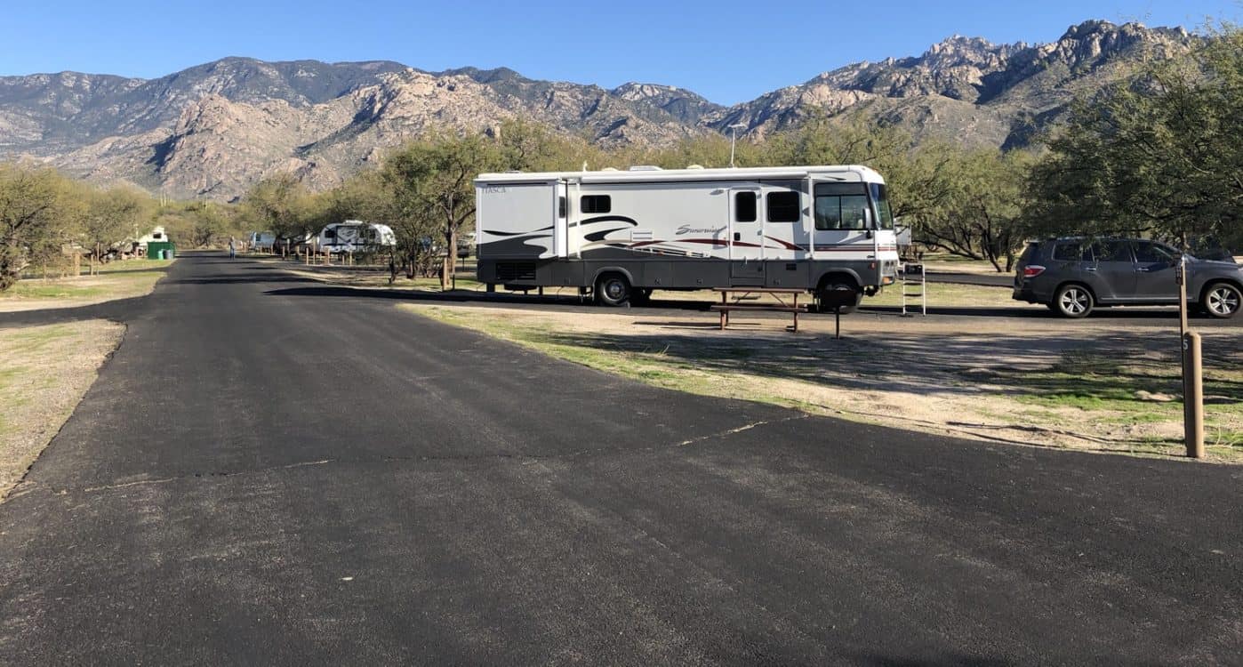 motorhome camping Catalina State Park | Catalina State Park: A Guide