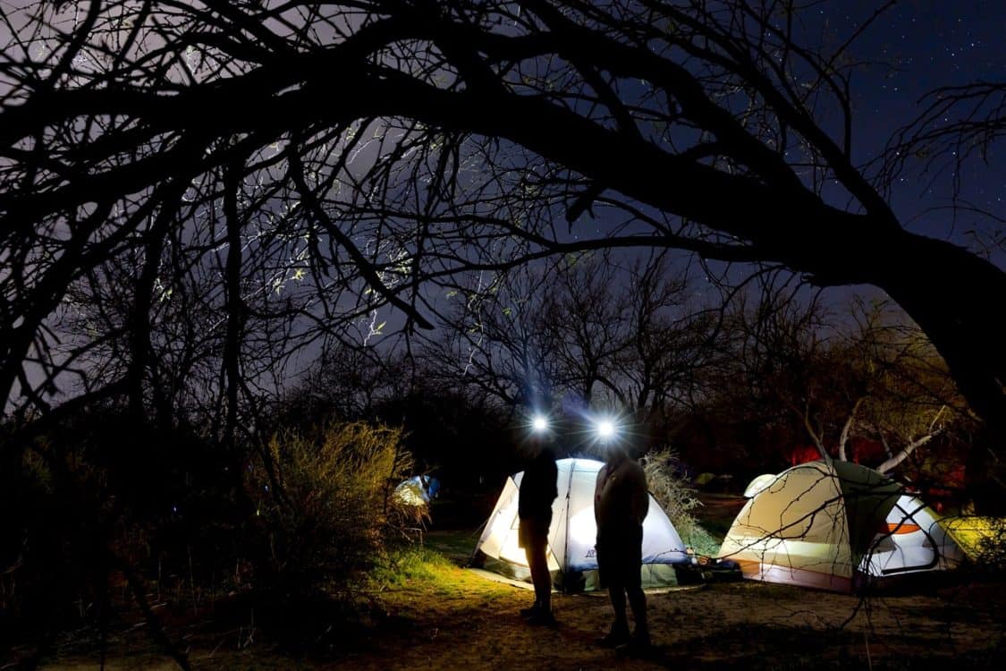 tent camping night Catalina State Park Tucson | Catalina State Park: Hiking & Camping Guide