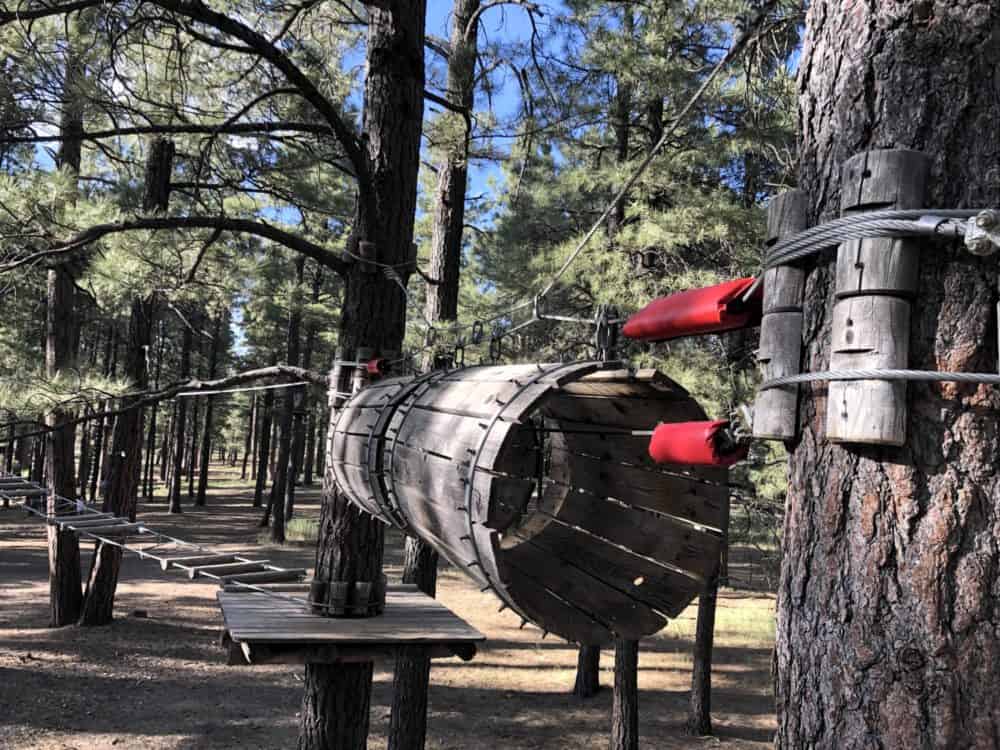 Flagstaff Extreme Tunnels Obstacles Kids Course | Road Trip Guide: Tucson to Flagstaff