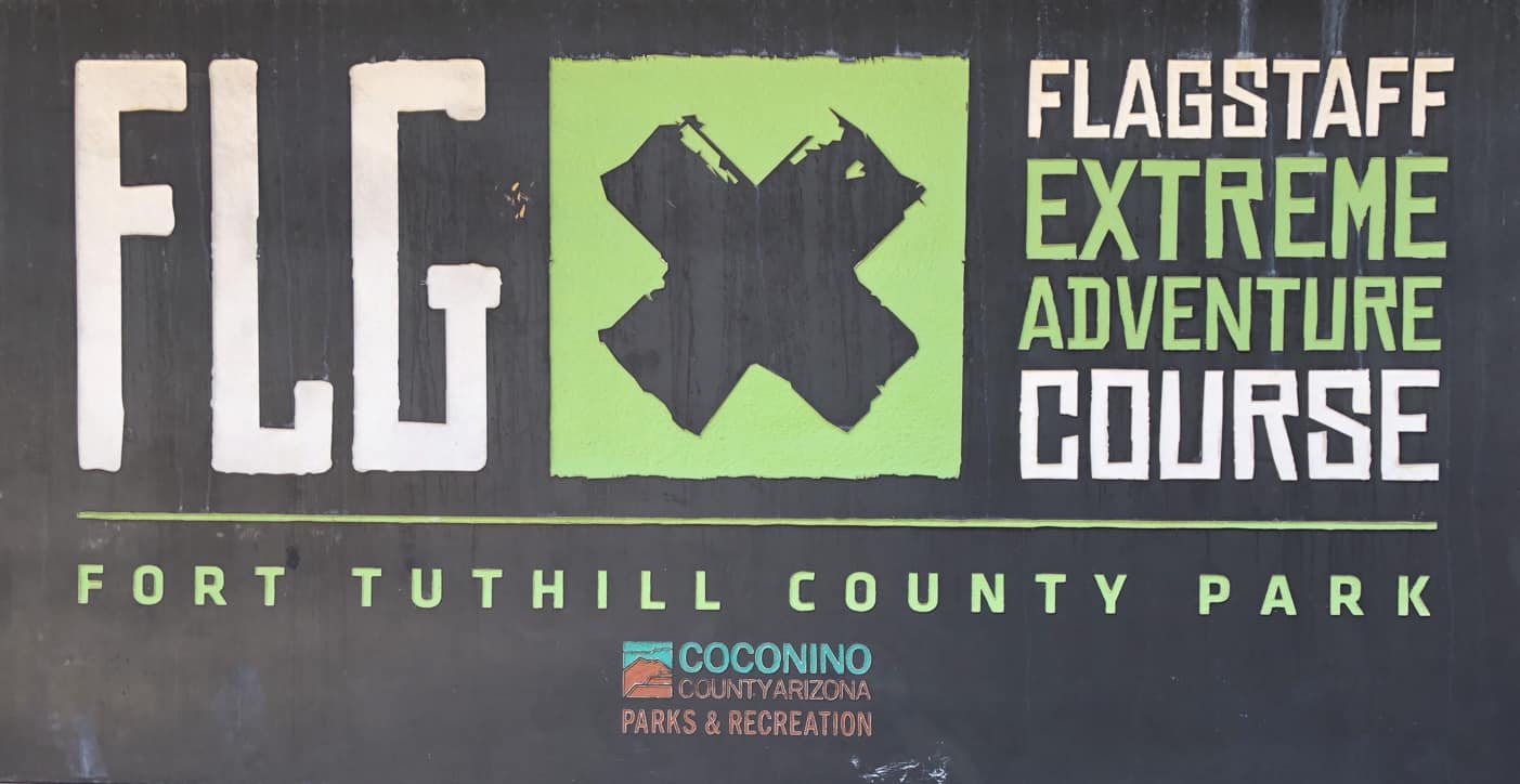 Fort Tuthill County Park Flagstaff Extreme Adventure Course | Road Trip Guide: Tucson to Flagstaff