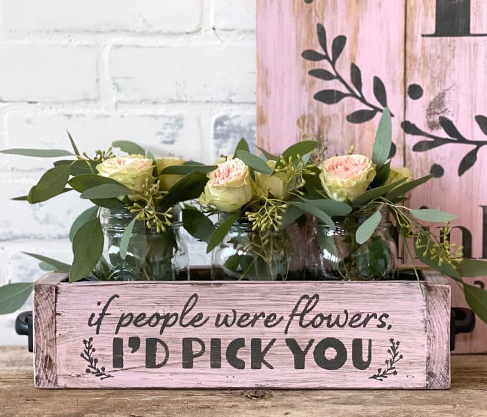 If People Were Flowers Project Board Brush Oro Valley | Date Night in Tucson