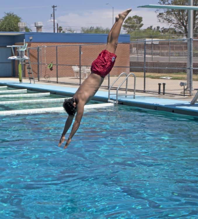 Catalina Swimming Pool Diver Diving Board | Best Diving Boards in Tucson