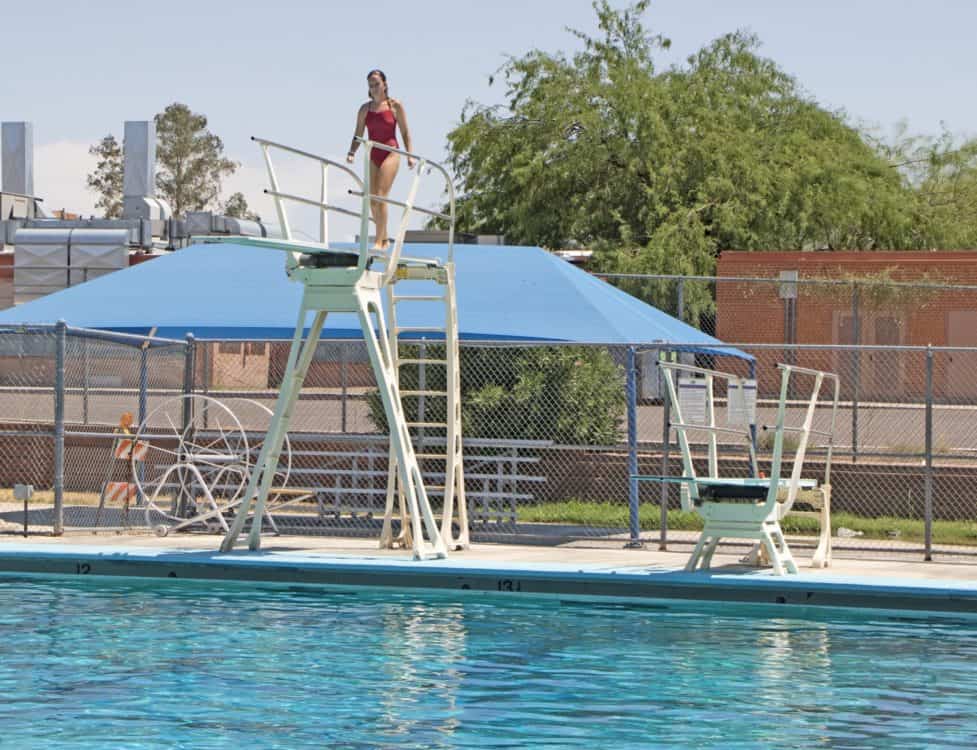 Catalina Swimming Pool High Dive Diving Board Tucson | Best Diving Boards in Tucson
