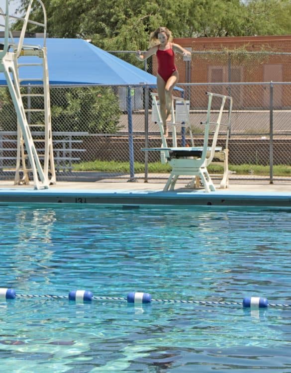Catalina Swimming Pool Low Dive Diving Board | Best Diving Boards in Tucson