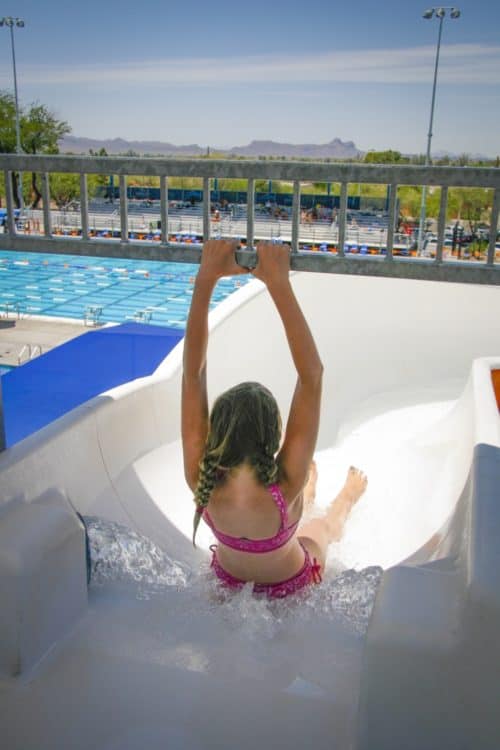 Oro Valley Aquatic Center Water Slide Child | 5 Best Water Slides in Tucson