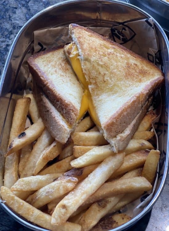 TopGolf Tucson Marana Grilled Cheese Sandwich Kids Meal | Ultimate Guide to Topgolf Tucson