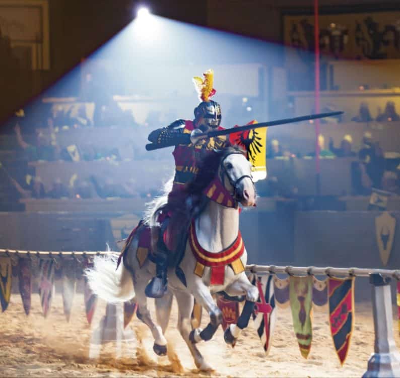 Red Yellow Knight Joust Medieval Times Scottsdale | Medieval Times Dinner & Tournament Scottsdale, Arizona - Everything You Need to Know