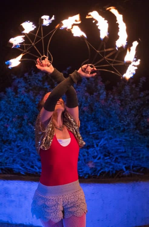 Holiday Nights Tohono Chul Fire Dancers Tucson | Holiday Lights in Tucson 2022