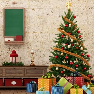 holiday newsletter christmas tree