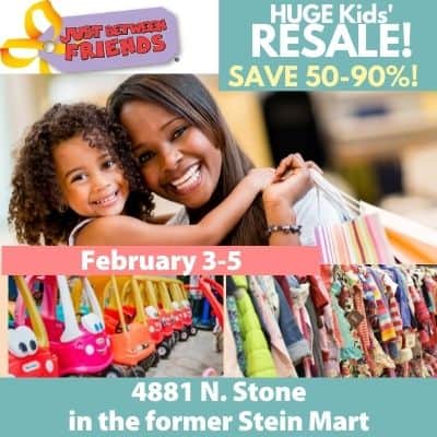 Just Between Friends Spring Sale Newsletter