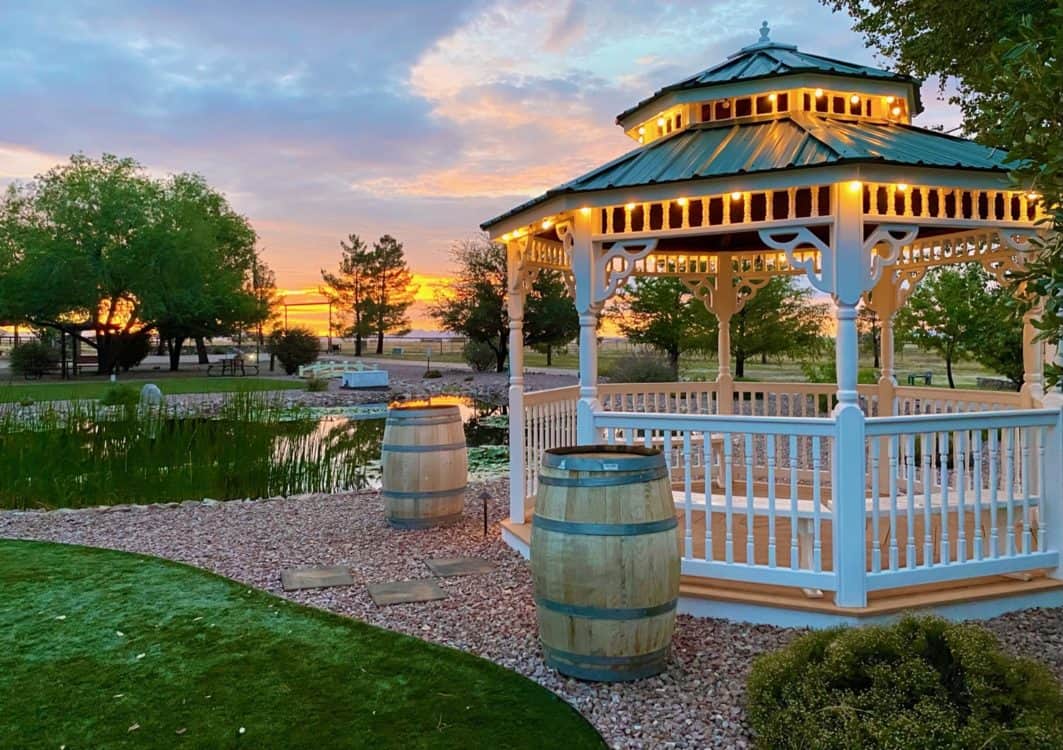 Autumn Sage Vineyards Gazebo Elgin Arizona | 14 Best Wineries to Visit in Sonoita / Elgin