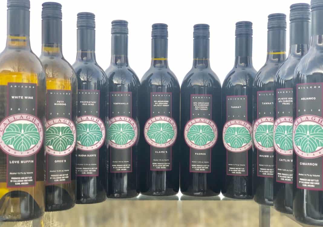 Callaghan Vineyards Elgin Arizona Bottles Wine | 14 Best Wineries to Visit in Sonoita / Elgin