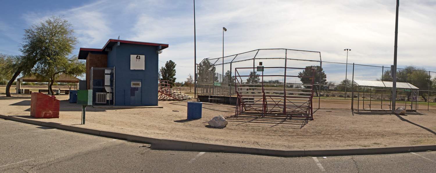Softball Baseball Bleachers Freedom Park Tucson | Park Profile: Freedom Park