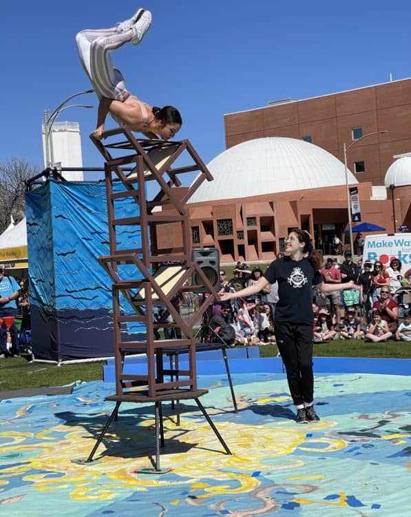 Lindley Lopez Family Circus Balance Chairs Performer Tucson Festival of Books | Tucson Festival of Books - Event Guide