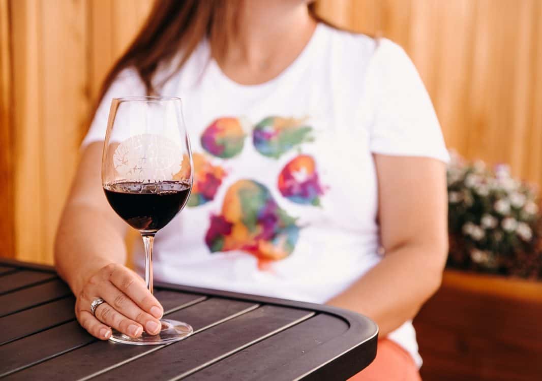 Rancho Rossa Vineyards Elgin Arizona Wine Glass | 14 Best Wineries to Visit in Sonoita / Elgin