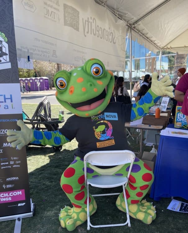 Science City Nova Frog Tucson Festival of Books | Tucson Festival of Books - Event Guide