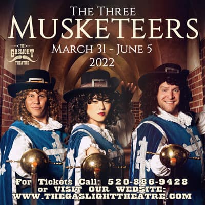 Three Musketeers Gaslight Ad