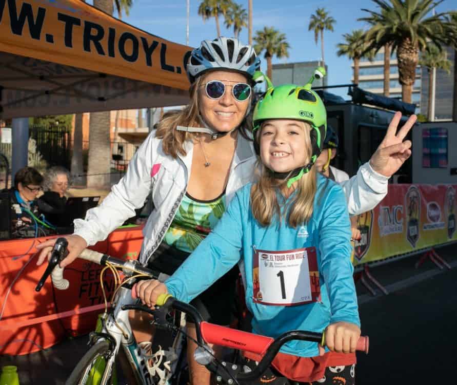 El Tour de Tucson Fun Ride Child Family | El Tour de Tucson: Best Road Cycling Event in the USA!