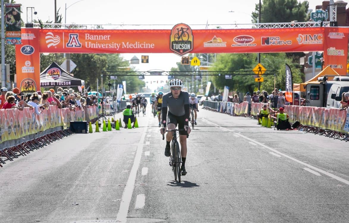 El Tour de Tucson finish line starting line | El Tour de Tucson: Best Road Cycling Event in the USA!